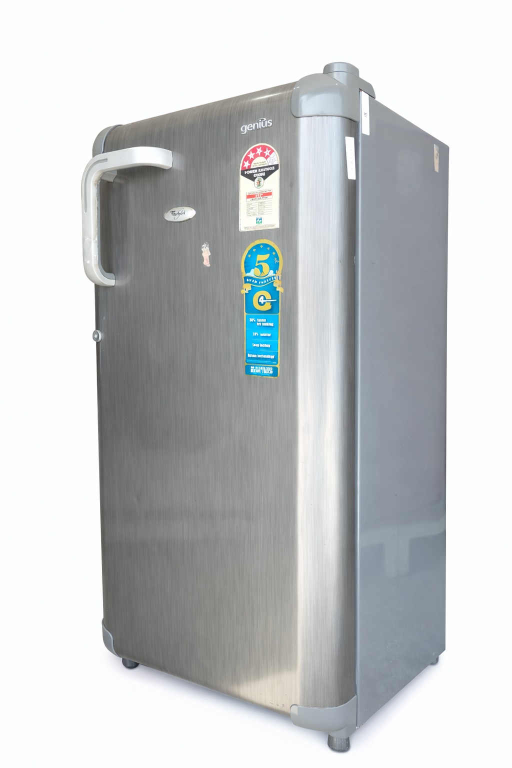 Whirlpool Genius 190L Single Door Refrigerator