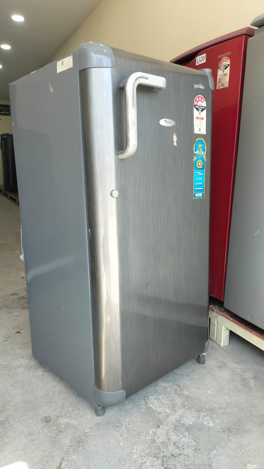 Whirlpool Genius 190L Single Door Refrigerator - Image 4