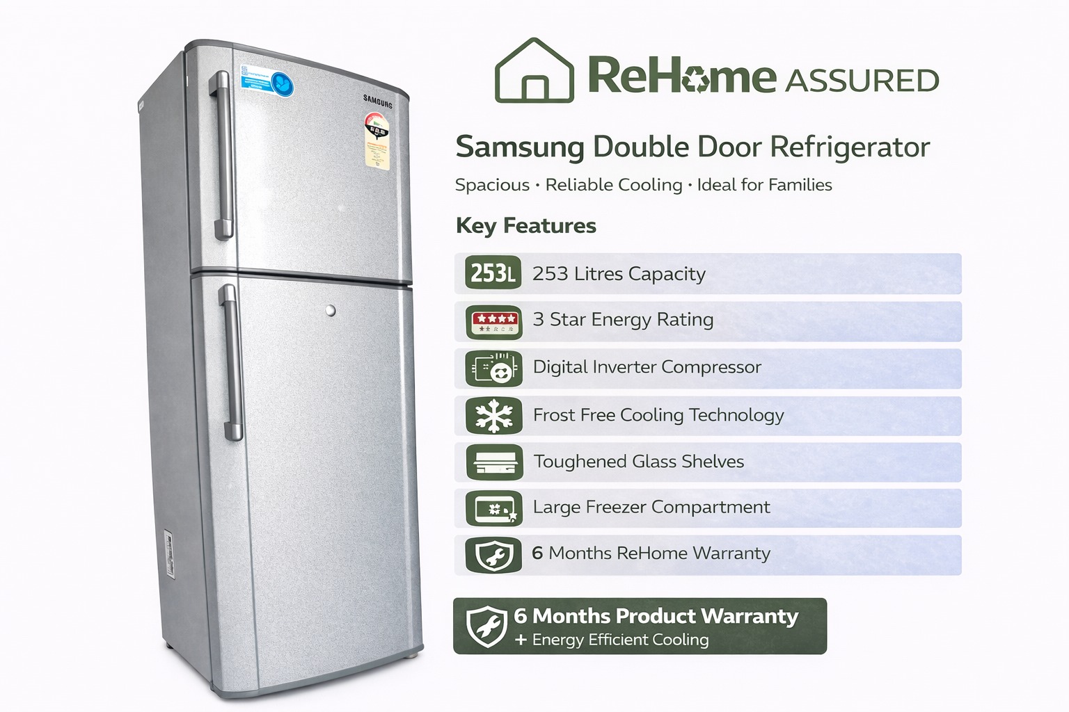 Samsung Double Door Refrigerator - Image 4